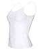 B2BODY Girls Camisole Undershirts with Shelf Bra – Cotton Girls Cami, Multi-Pack (XL)