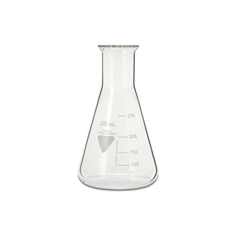 Matraz Erlenmeyer de vidrio Kimax Boro 3.3 de 250 ml de neolab Cover