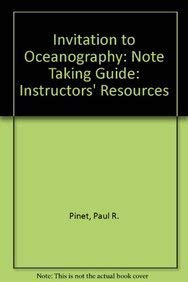 Paperback NTG- INVITATION TO OCEANOGRAPHY 4E NOTE TAKING GUIDE: . Book
