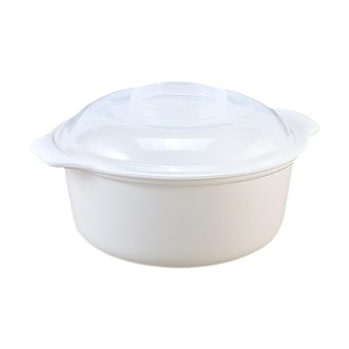 Olla arrocera for microondas, ollas for cocinar al, recipiente for almacenar alimentos, fácil de limpiar, cuencos for mezclar en for ramen papa