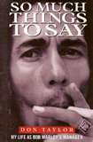 Hardcover So Much Things to Say: My Life as Bob Marley's Manager Book