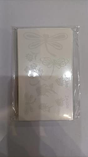 30 Sheets Semi-Permanent Tattoos For Women Inspirational Words Tattoo Stickers, Wild Flower Floral Rose Sunflower Bouquet Body Dark Blue Fake Tattoos For Adult Men Kids, Lasting 1-2Weeks Tiny Tattoo Stickers (Dragonfly) #TOP7