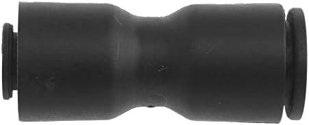 Brennan PCNY2403-06-04 PBT Push-to-Connect Tube Fitting, Reducing Coupler, 3/8" Tube OD x 1/4" Tube OD