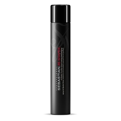 Sebastian Professional Re-Shaper Hairspray | Humidity Resistant-Strong Hold | Brushable, Firm Styling Control | For Medium to Heavy Textures | For All Hair Types