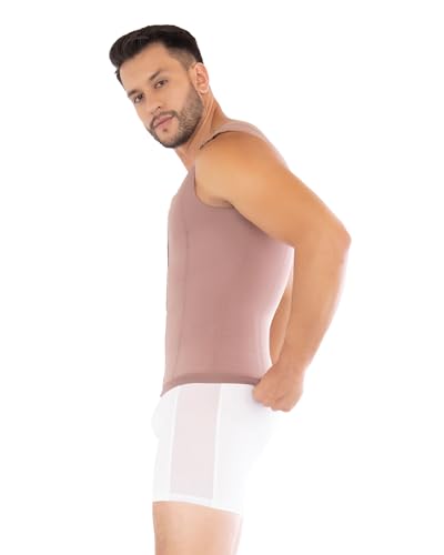 FAJAS DISENOS D'PRADA DELIE Faja Colombiana for Men 017 High Compression Mens Shapewear Vest Shaper Faja para Hombre3
