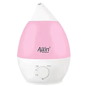 Allin Exporters J66 Ultrasonic Humidifier Cool Mist Air Purifier for Dryness, Cold & Cough Large Capacity for Room, Baby, Plants, Bedroom (2.4 L) (1 Year Warranty)