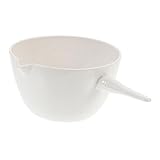 ULTECHNOVO Cápsula De Evaporación Con Asa De Porcelana Plato De Evaporación Para Laboratorio Escolar Redondo Para Experimentos Científicos