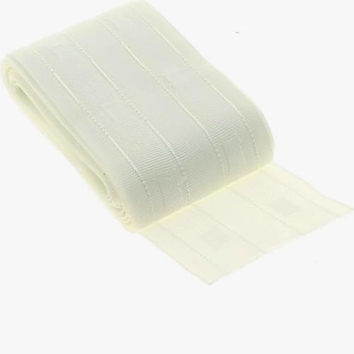 Cinta fruncidora para cortinas, XL extra grande, 7 cm x 5 m