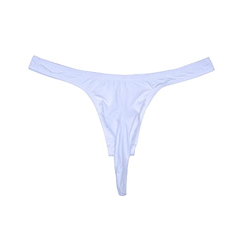 COMLIFE Men's Bullet-Separated Trunk Briefs Elephant Nose Ice Silk Low-Rise Thongs3