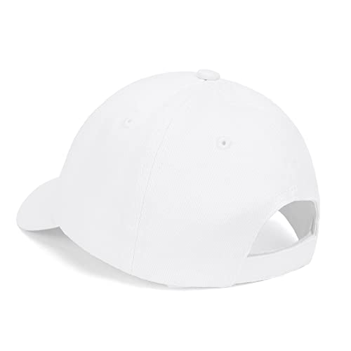 Toddler Baseball Hat Adjustable Toddler Baseball Cap For Girls Boys Sun Protection Toddler Sun Hat White 3-6 Years #TOP2