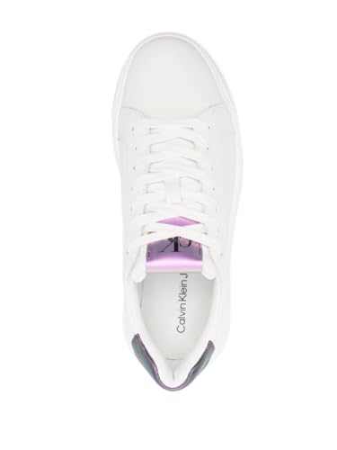 Baskets Calvin Klein CHUNKY CUPSOLE LACEUP LTH WN pour Femme - vue 7