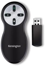 Kensington Wireless USB Powerpoint Presentation Clicker with Red Laser ...