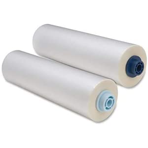 Image of Thermal Lamination Roll Gloss Film, 25-Micron Heat Laminating Film Roll for Documents, Photos & Prints, High Clarity Finish, (150-Mtr.) (Gloss, 09-INCH)