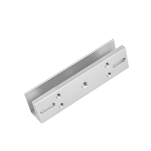 Kit de cerradura eléctrica para puerta Cerraduras electromagnéticas de 180KG/350lbs, cerradura magnética eléctrica de 12V, soporte ZL U for electrónico de Control de acceso de puerta a prueba de agua(
