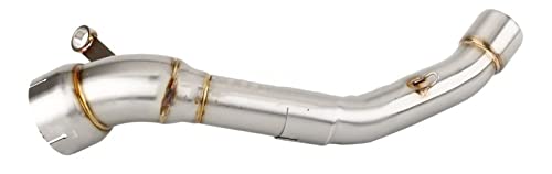 dzstnbhd Silencer Eliminator Pipe Motorcycle Exhaust Muffler Catalyst Delete And Link Pipe For 390 For Adventure 2020 2021 Slip-on Exhaust(Pre Decat A Link Ppe)