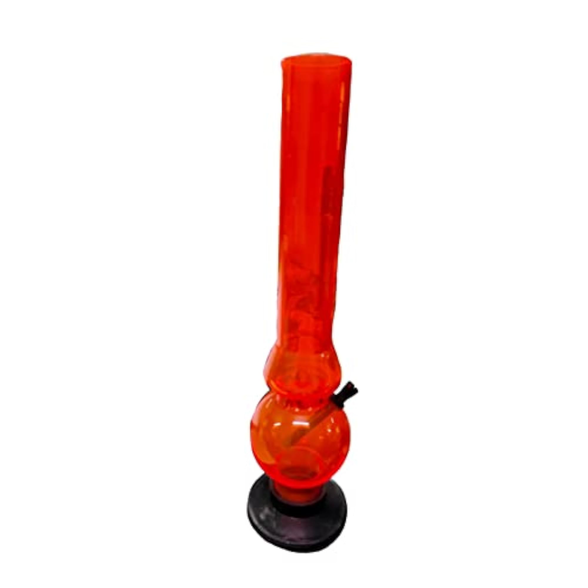 Acrylic Bong 16 Inch, Waterpipe, Orange Colour