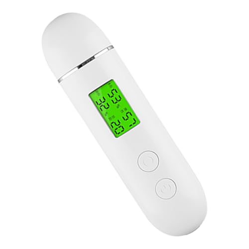 Didiseaon Skin Hydration Gauge Facial Light Meter Portable Skin Moisture Tester Essential Skincare Tools