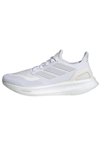 adidas Donna Pureboost 5, Ftwr White/Ftwr White/Core White, 42 2/3 EU