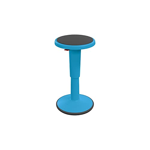 MooreCo Hierarchy Height Adjustable Grow Stool- Tall Stool (Blue) (50970-BLUE)