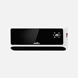 ABRILA - Zárate - Split Ceramica PTC Nero/Bianco 2000W | 2 Potenze | 3 Funzioni | Remoto | Timer 7 Giorni | Protezione di sicurezza | Finestre aperte | Nero/Bianco