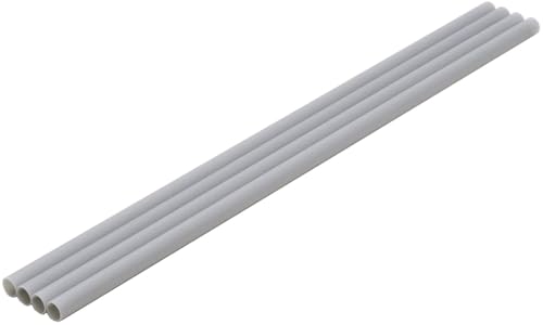 Tuyaux en plastique gris fin OM-525 Wave Material Series 7 mm pour modélisme