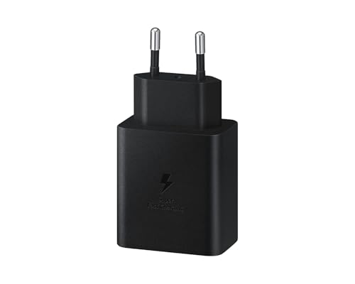 Image of Original 45W Power Adapter with Type C to C Cable, Compatible with Samsung Smartphone, Black