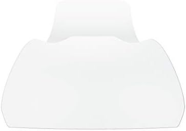 PlayVital White Controller Display Stand for ps5, Gamepad Accessories Desk Holder for ps5 Controller with Rubber Pads