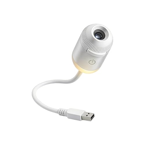 Image of 2-in-1 Galaxy Projector Night Light, Galaxy Light Projector Adults, USB Portable Galaxy Star Projector Night Light for Car and Bedroom, Mini LED Nightlight Wall Lamp (3 Projection Films)
