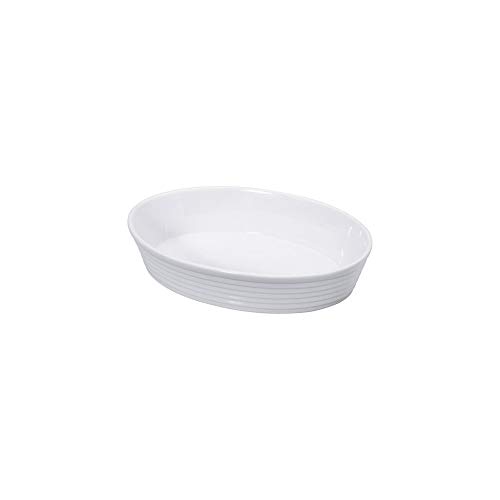 Küchenprofi 750018230 Terrines & Plats à Four, Porcelaine, Weiß, Unique
