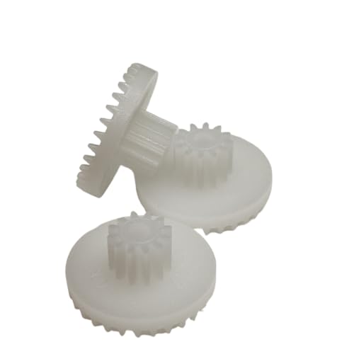 BELTXTROPHE 10pcs 0.5 Module Double Layer Crown Gear 10 Teeth 30 Teeth C30102B Bilayer Pinion 2mm Loose Fit 16mm Diameter Pinion Wheel Industry