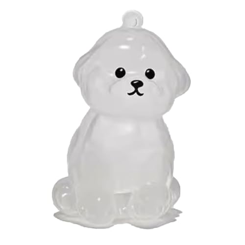 犬の毛キーホルダー ペットメモリアルキーホルダー ペット記念ー 犬の毛収納ボトル 毛収納容器 遺毛ケース 思い出保存 透明 携帯便利 1 個 D