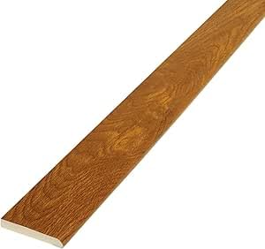 Golden Oak UPVC Trim Various Lengths 20mm/25mm/30mm/45mm/65mm/95mm (1.2m x 95mm)