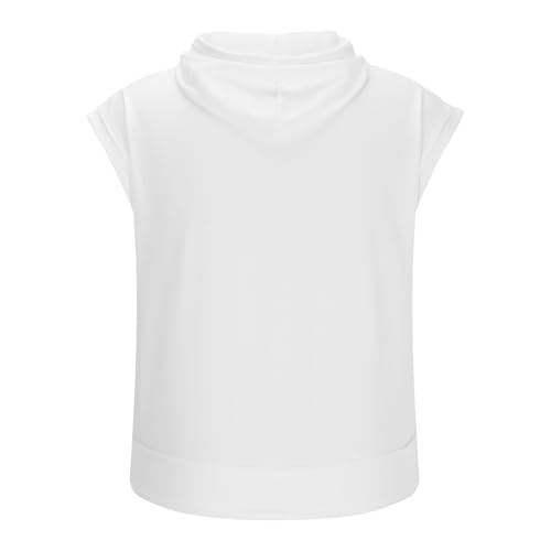 Cambkatl Men's Sleeveless Hoodie Workout Gym Sweatshirt Fashion Athletic Pullover Muscle T-Shirts with Drawstring4