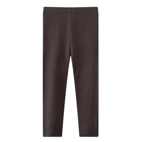 Girls Children Plain Cotton Leggings Elastic Waist Soft Leggings Sports Pants Casual Pants Jogging Pants