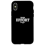 TEAM EFFORT チームの努力 スマホケース iPhone X/XS 用