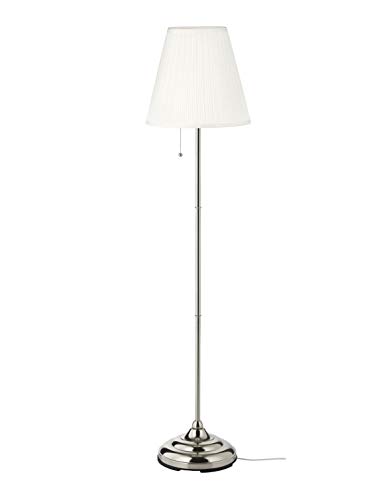 Ikea Brass Floor Lamp, White, Pack of 1