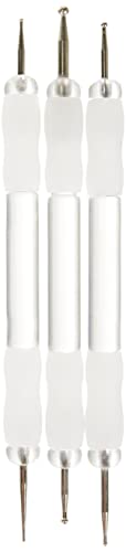 Royal & Langnickel SG95 Art Emboss Royal Brush Embossing and Stylus Set, Metal, Beige, 6.5 x 2 x 19.5 cm