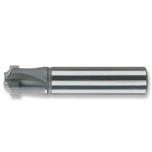Uchaoche Concave Radius Milling Cutters Welding Blade Type Tungsten Steel R Angle Chamfer Cutter Workpiece Chamfering Processing 1Pcs thumb #5