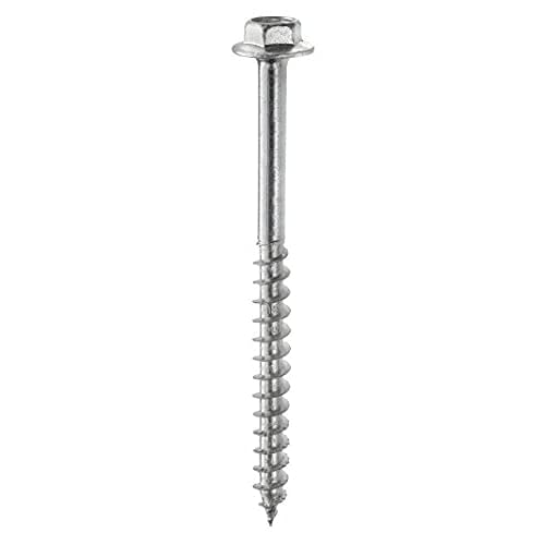 Tirafondos SPAX Powerlags 3/8" x 5" cabeza hexagonal interior, estructurales para madera, paquete de 25 piezas miniatura 1