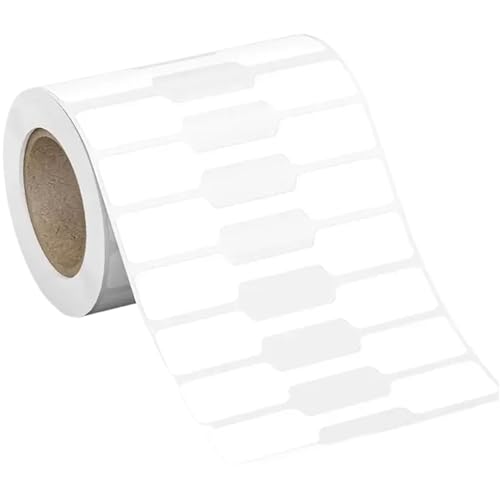 Etiquetas de papel Kraft en blanco para joyería artesanal y escaparates