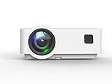 2025 Upgraded Projector Native 1080P 【Auto Keystone&Electric Focus&Android Projector】Compatible with VGA USB HDMI SDcard AV Smartphone PC Laptop PS3 PS4 PS5