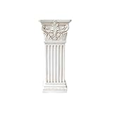 Design classique de style romain : présente un look élégant de colonne romaine classique blanche, parfait pour ajouter un charme intemporel aux mariages, événements et décoration d'intérieur.