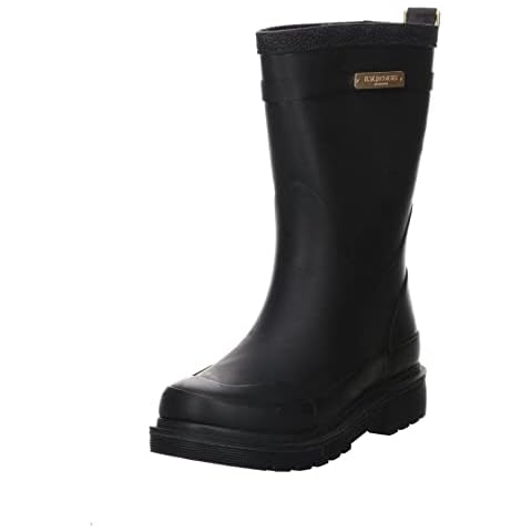 ILSE JACOBSEN Women's Damen Gummistiefel hoch, RUB300 Wellington Boots, Black (Schwarz 001), 5 UK Cover