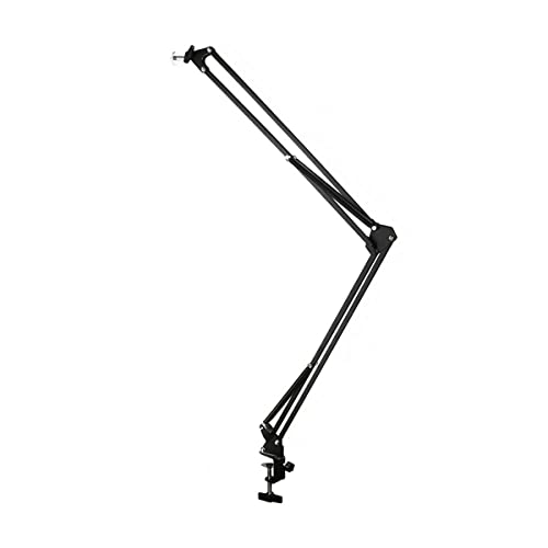 ラボ用顕微鏡アクセサリー カンチレバーユニバーサル調整可能ブームテーブルホルダー、ビデオ顕微鏡カメラ(51mm)