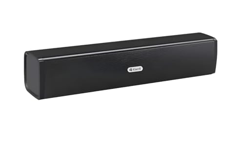Computer Speaker, Wired USB, Soundbar Style, Clear and Powerful Sound For PC and Laptop - I-650