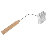 Moules à œufs au plat : la poignée ergonomique en bois est confortable et texturée, et vous protège des brûlures d'huile. moule en acier inoxydable