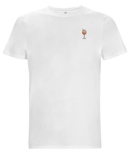 Spritz | Besticktes Bio Baumwoll T-Shirt (White L)
