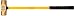 Ampco Safety Tools H-71FG Sledge Hammer, Non-Sparking, Non-Magnetic, Corrosion Resistant, 7.5 lb, 33