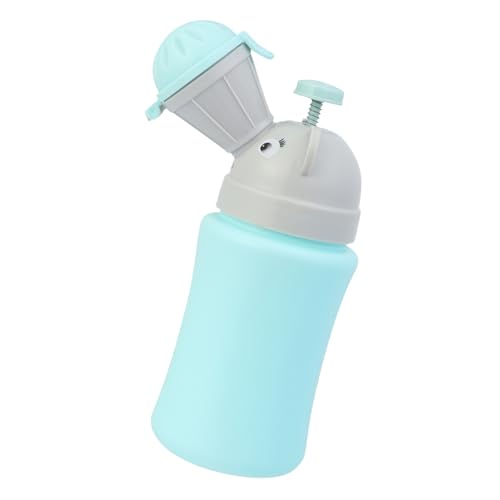 SUPVOX 用緊急携帯小便器 車載ポータブルトイレ 漏れ防止軽量おまる 男子向け屋外用かわいいカートゥーンデザイン