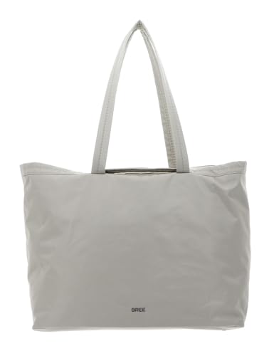 Sac shopper BREE Juna Textile 3 Chalk beige grand cabas textile femme